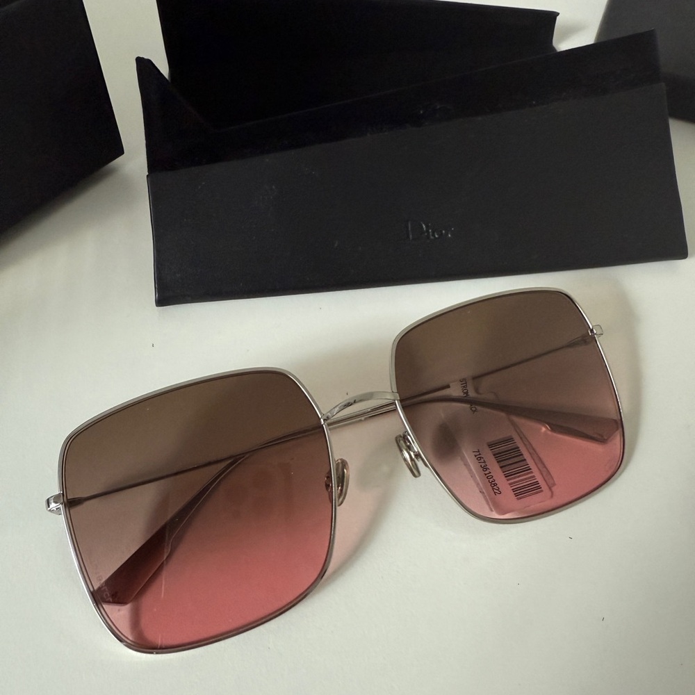 Dior Square Sunglasses with Gradient Lenses
